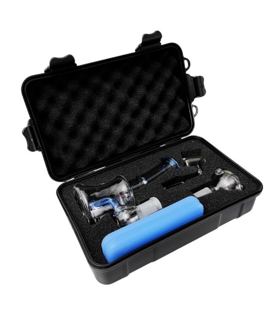 Phoenix Geschenkbox für Dab und Kräuter – Blau – im Etui