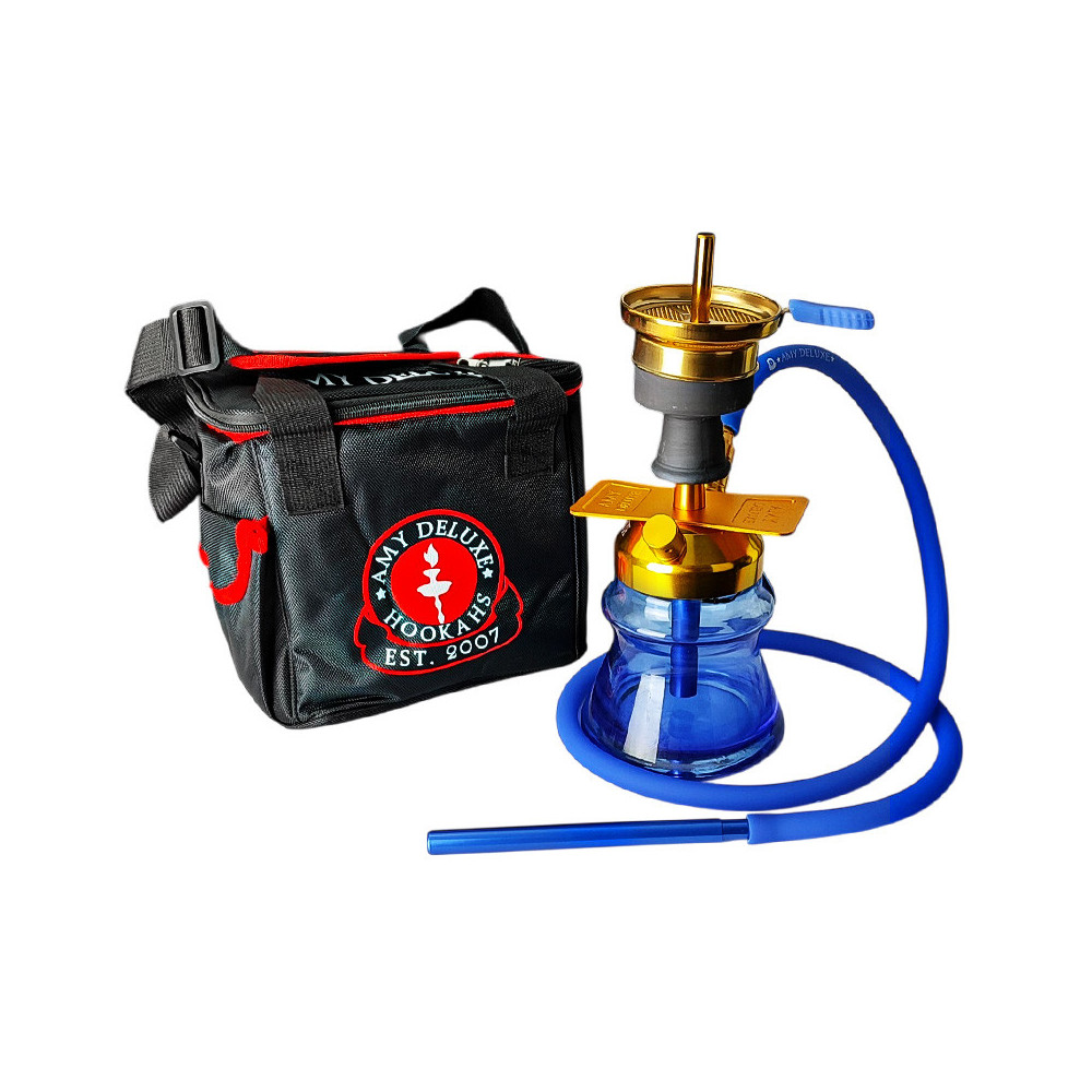 Hookah AMY Deluxe ALU Kugeltasche - Blau