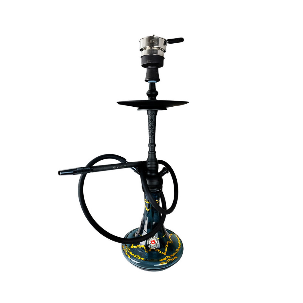 Hookah AMY Deluxe Jamilah - Schwarz/Gold