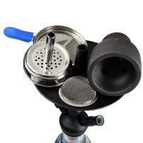 Hookah AMY Little Zuri - Blau (Perle) - Krone und HMS