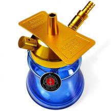 Hookah AMY Deluxe ALU Sphere Bag - Blau - Shisha-Körper