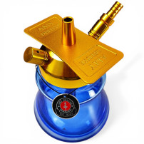 Hookah AMY Deluxe ALU Sphere Bag - Blau - Shisha-Körper