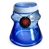 Hookah AMY Deluxe ALU Kugeltasche - Blau - Vase
