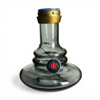 Hookah AMY Deluxe AluX S Gold - Schwarz - Vase