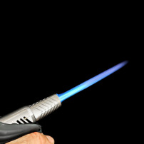Silver Match Jet Crème Brûlée Feuerzeug - Flamme