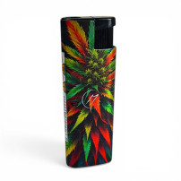 Leichteres Neon Rasta Cannabis