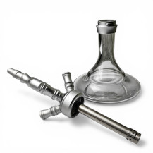 Shisha Smokah Silber – Vase und Shisha-Körper