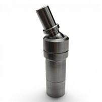 AMY Shisha-Adapter – Silber – Draufsicht