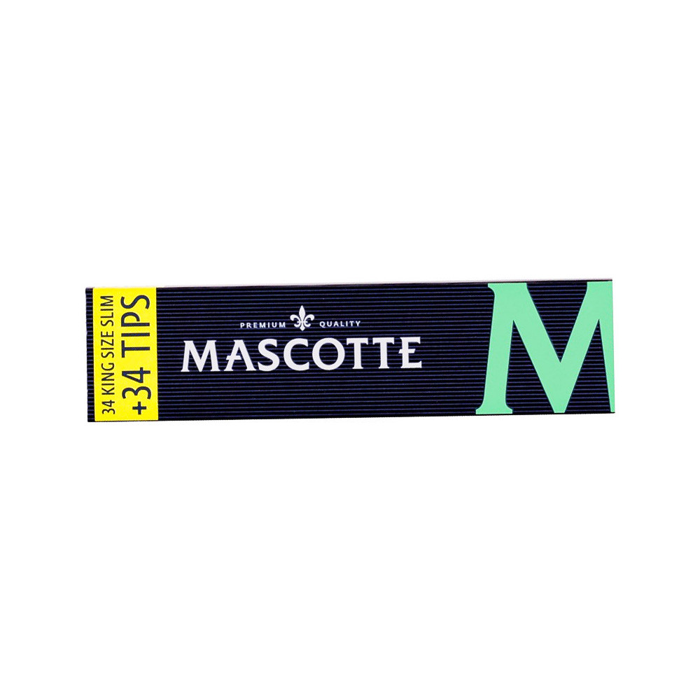 Mascotte Kombipackung King Size Slim Zigarettenpapier: Hanfpapier + Filter