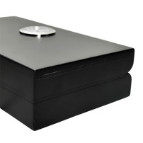 Pianolack Black Mini - Reise-Zigarrenhumidor