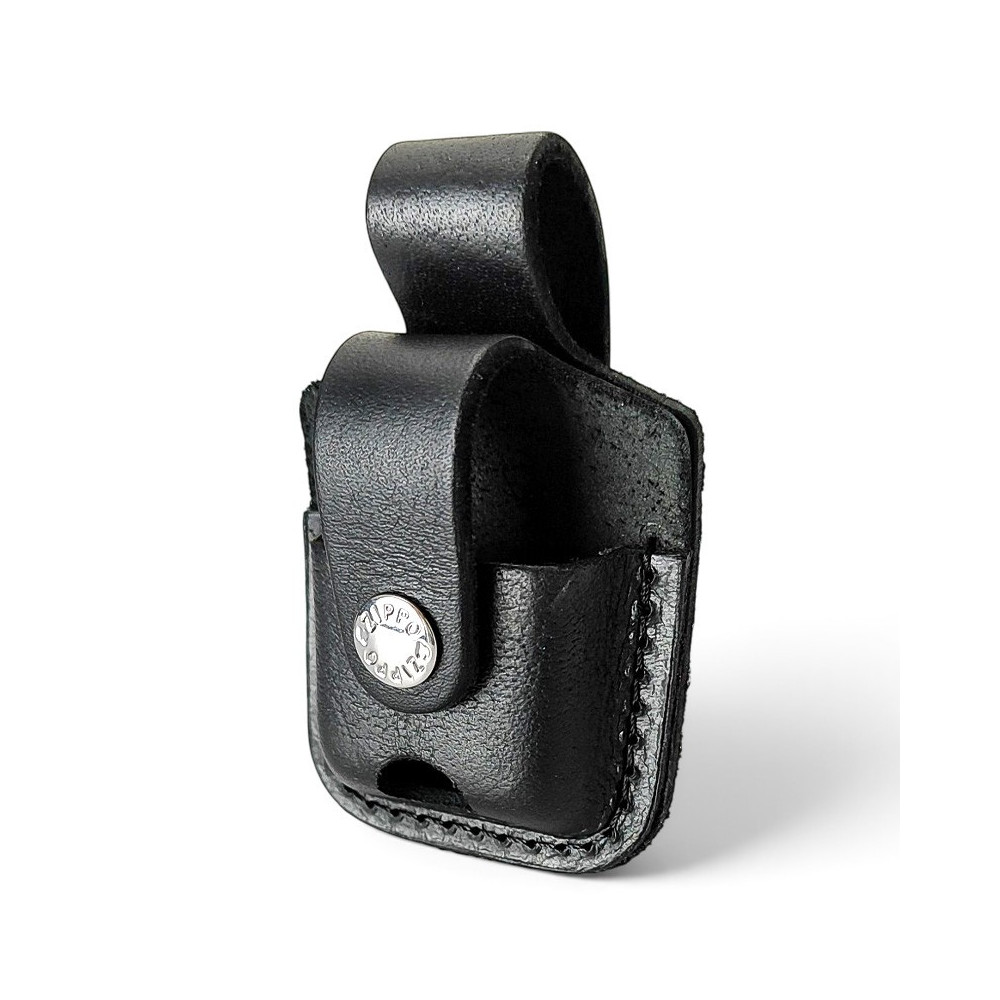 ZIPPO Etui Schwarz mit Gürtelschlaufe | SmokeShop.at
