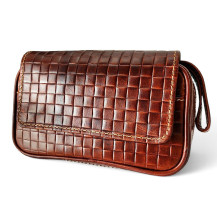 Pfeifentasche Brown Antik für 2 Pfeifen | SmokeShop.at