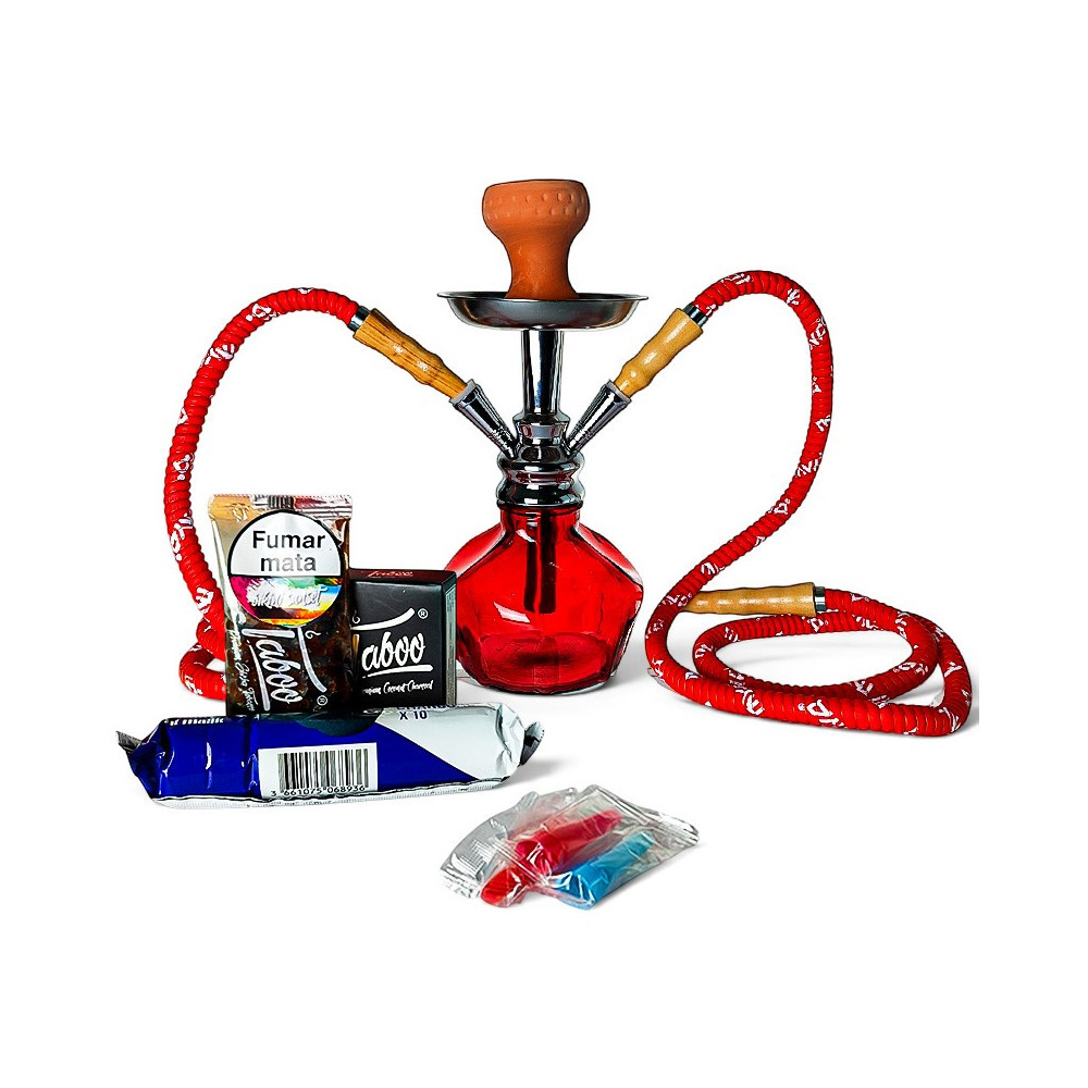 Mia Red 2-Schlauch Wasserpfeifen-SET | SmokeShop.at