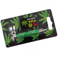 Colored Spiral Metallpfeife Mix | SmokeShop.at
