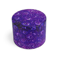 Alu Grinder Purple Eye 5cm | SmokeShop.at