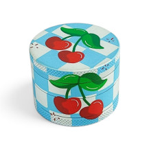 Alu Grinder Kirsche 5cm 4-teilig | SmokeShop.at