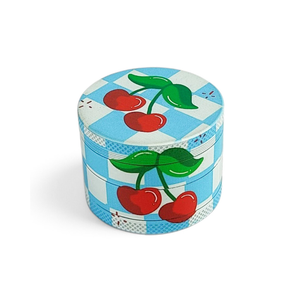 Alu Grinder Kirsche 5cm 4-teilig | SmokeShop.at