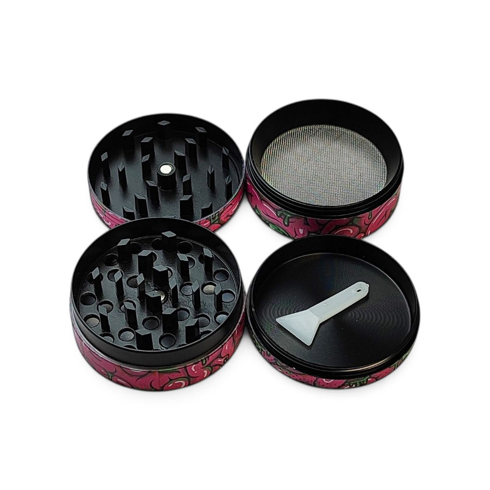 Alu Grinder Graffiti 5cm | SmokeShop.at