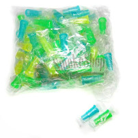 Hygienische Shisha-Mundstücke – Neon (zum Aufschrauben), 100 Stück