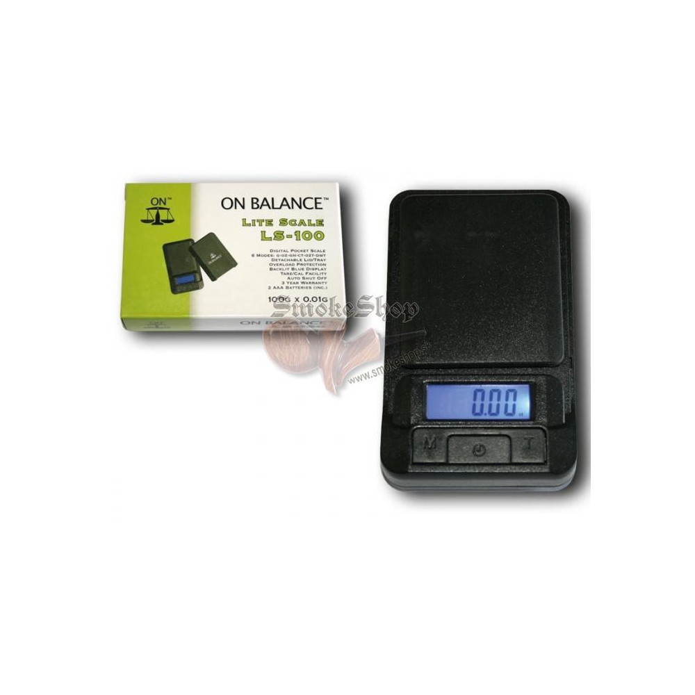 Auf der Waage 0,01 g / 100 g