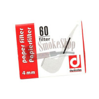 Denicotea Pfeifenfilter 4 mm – 60er-Packung | Smokeshop.sk