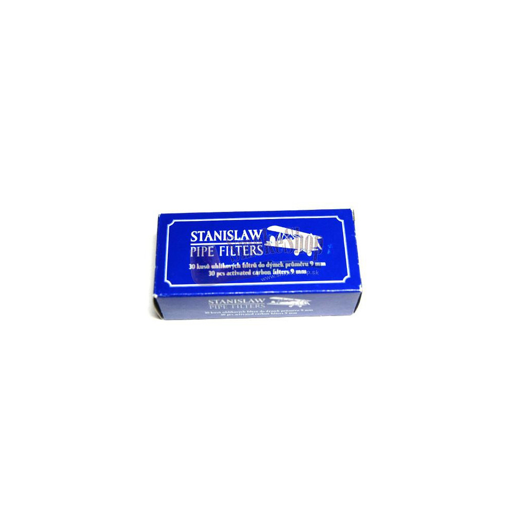 Stanislaw Aktivkohle Rohrfilter 9 mm 30er | SmokeShop.at
