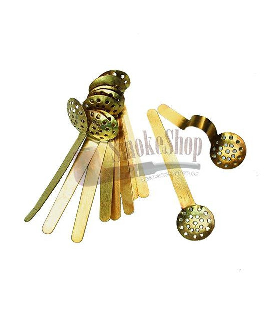 Set mit 10 Bong- und Pfeifensieben – Durchmesser 14 mm mit Fuß