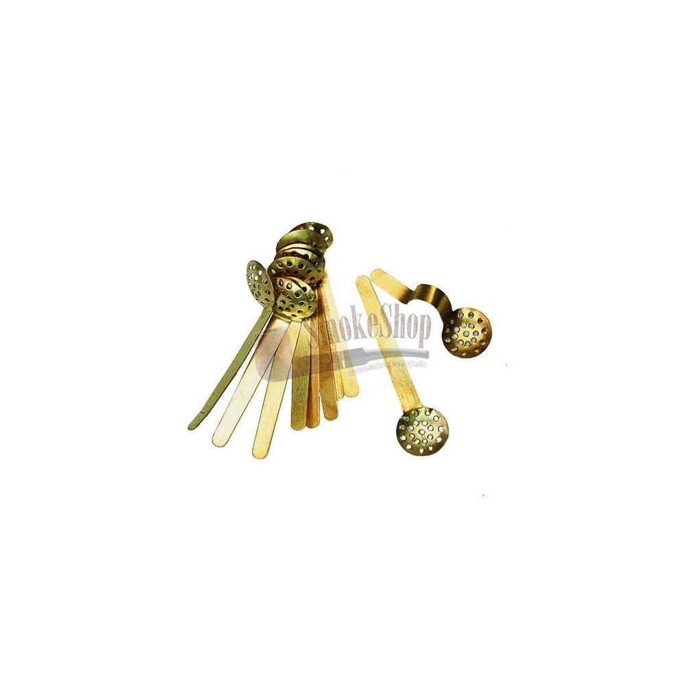 Set mit 10 Bong- und Pfeifensieben – Durchmesser 14 mm mit Fuß
