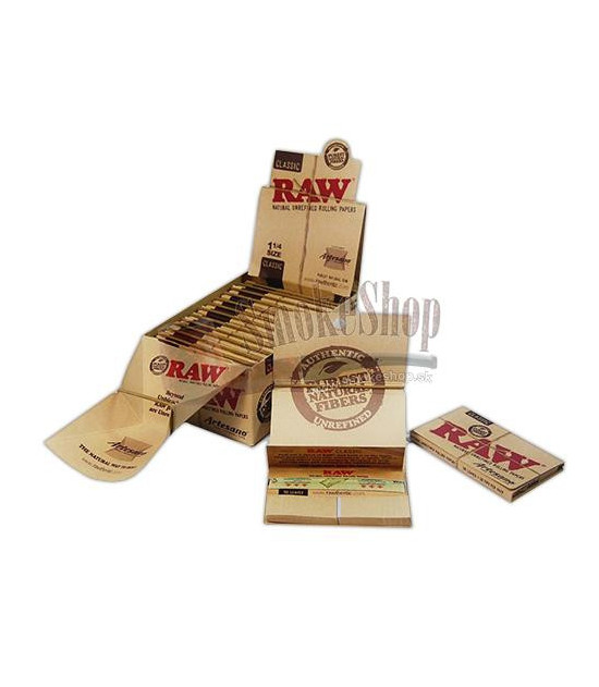RAW Artesano Zigarettenpapier + Filter 1/4