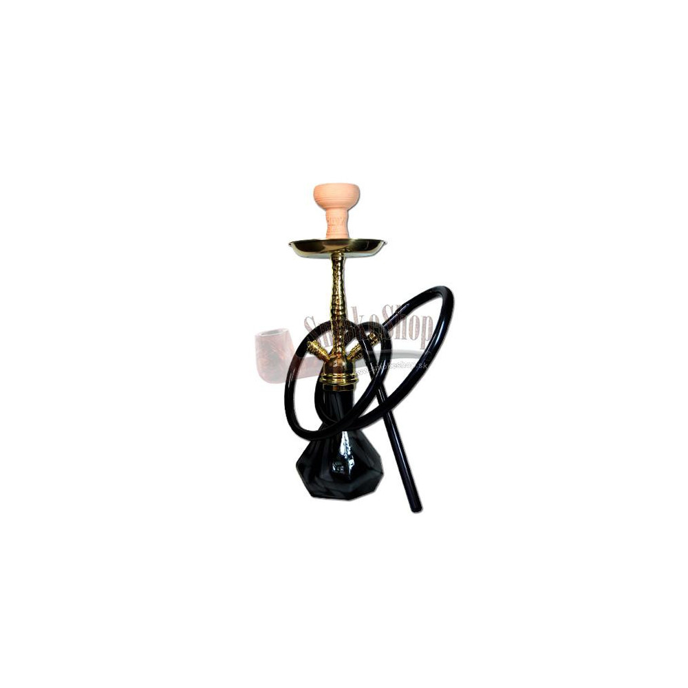 Hookah AMY Rough Diamond Black 52 cm