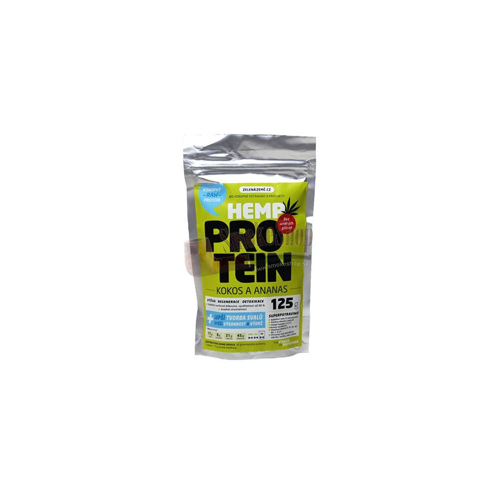 Hanfprotein Kokosnuss-Ananas 125 g