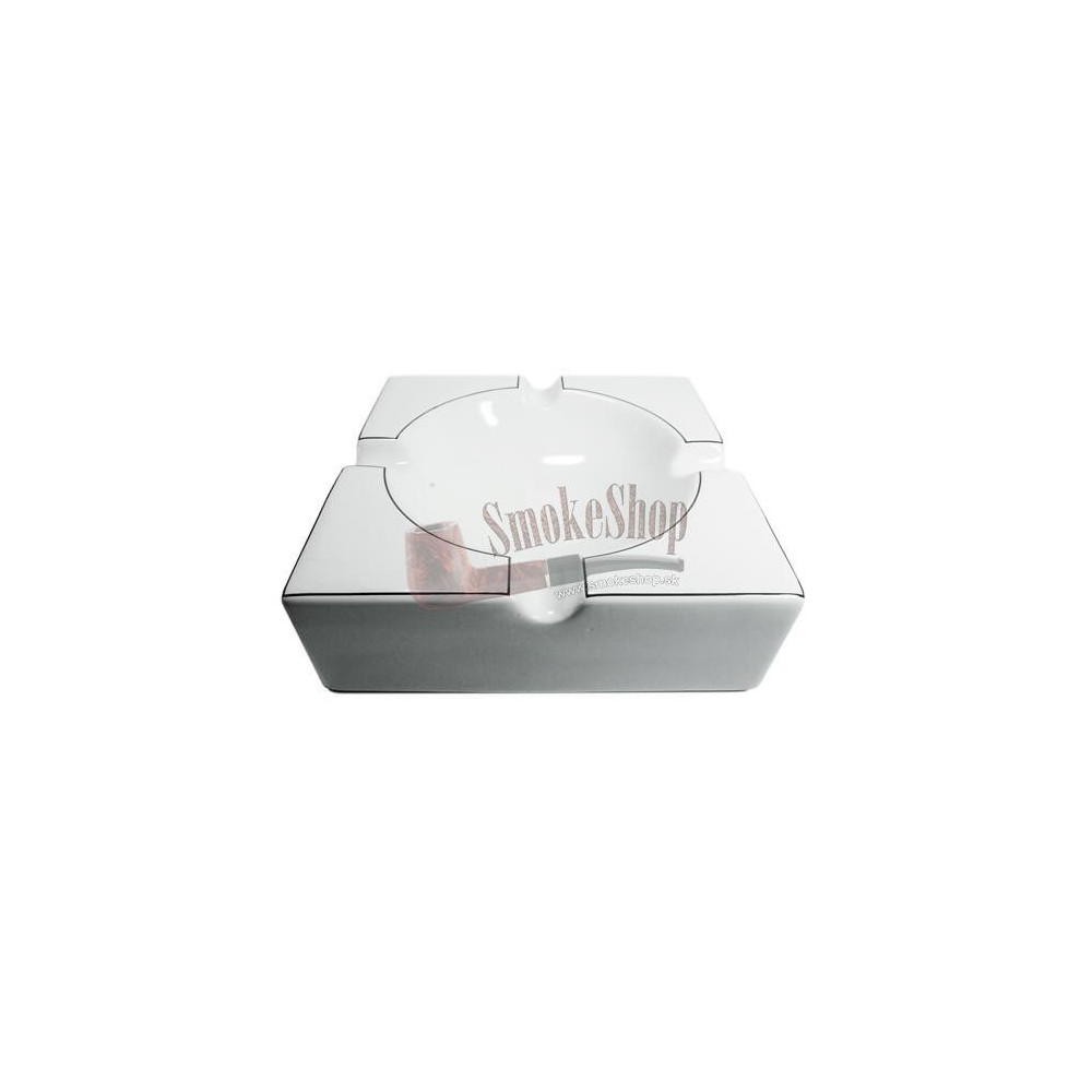 Zigarrenaschenbecher Mega Silber