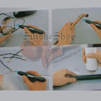 Shisha-Brenner mit 4 Kohleanzündern für Wasserpfeife