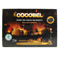 Cocobel Airflow Shisha-Kohle, 72 Stück