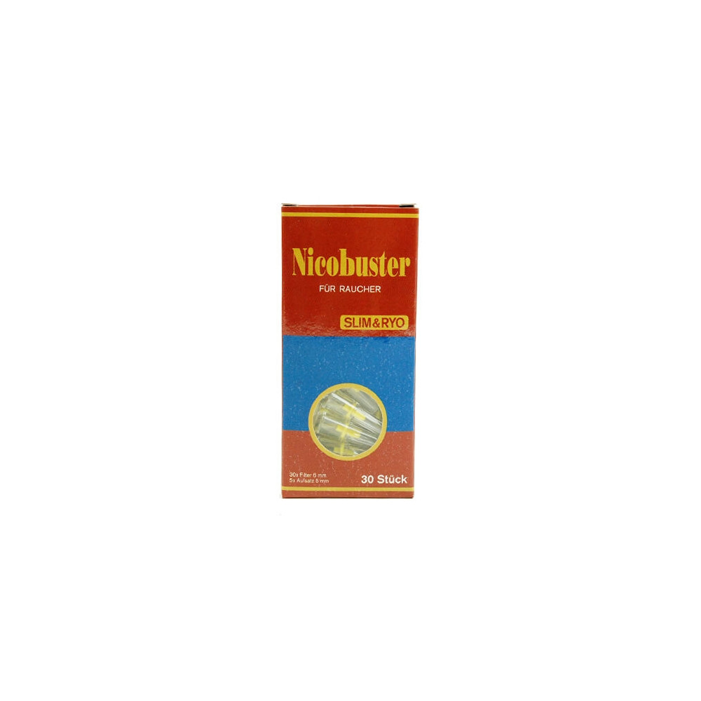 Zigarettenaufsatz mit Filter Nicobuster Slim 30 Stück
