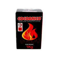 Kokosnusskohle Cocobrico 1kg (für Wasserpfeife)