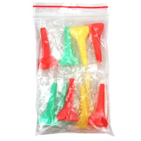Hygienisches Shisha-Mundstück, neonfarben, ergonomisch, 10 Stück