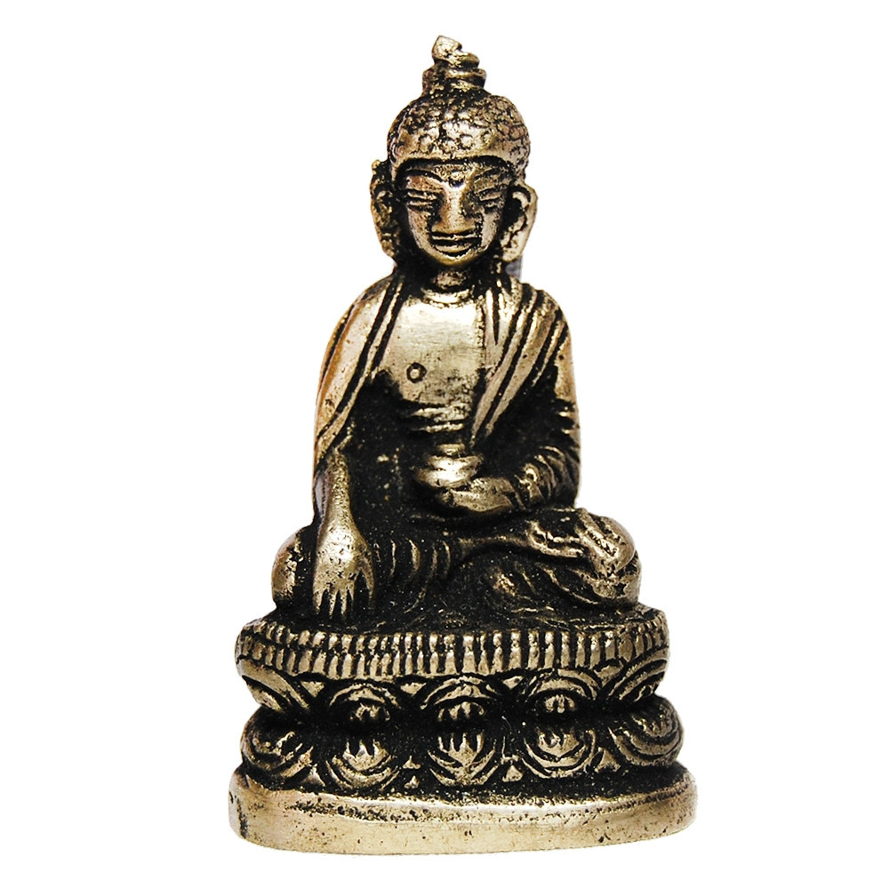 Mini Buddha V – Stilvolle Statue für Harmonie und Frieden