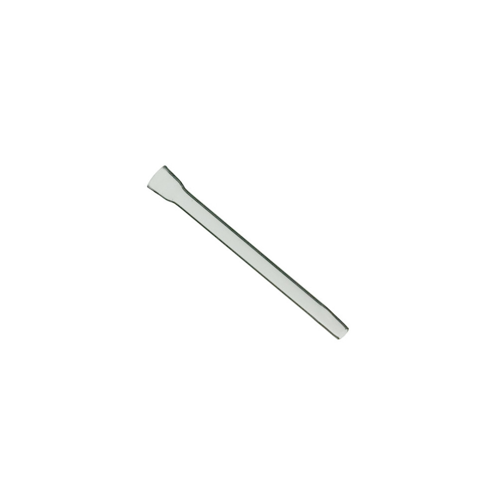 Gerades Glas – Mini-Glaspfeife 8 cm, Seitenansicht