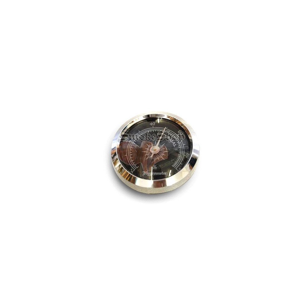 Schwarzes Hygrometer für Zigarrenhumidor