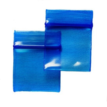 Reißverschlusstaschen, blau, 18x18