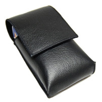 Zigarettenetui aus schwarzem Leder – Stilvolles Accessoire