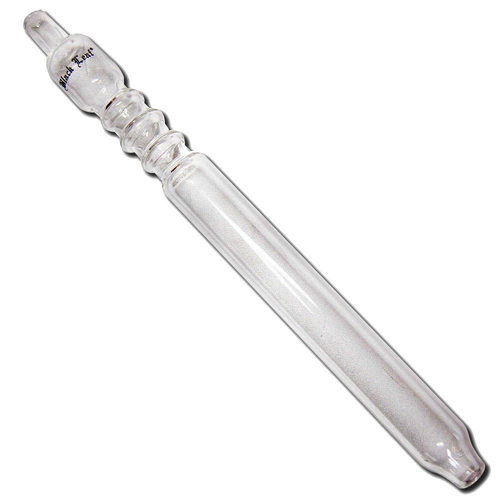 Glasmundstück für Silikon-Shisha-Schlauch 30 cm