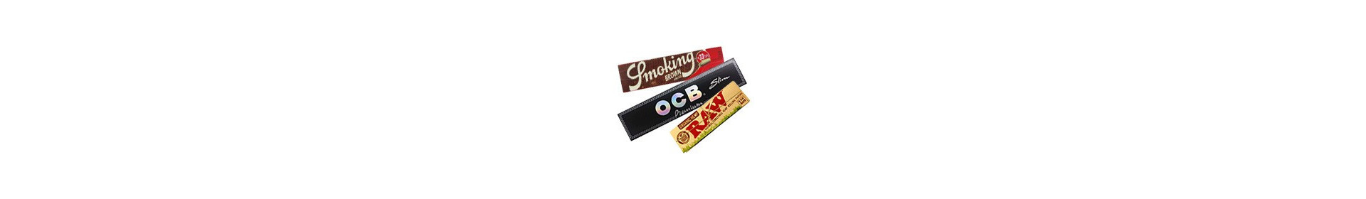 Zigarettenpapier – RAW, OCB, Mascote...